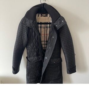 Burberry Black Quilted Puffer Jacket